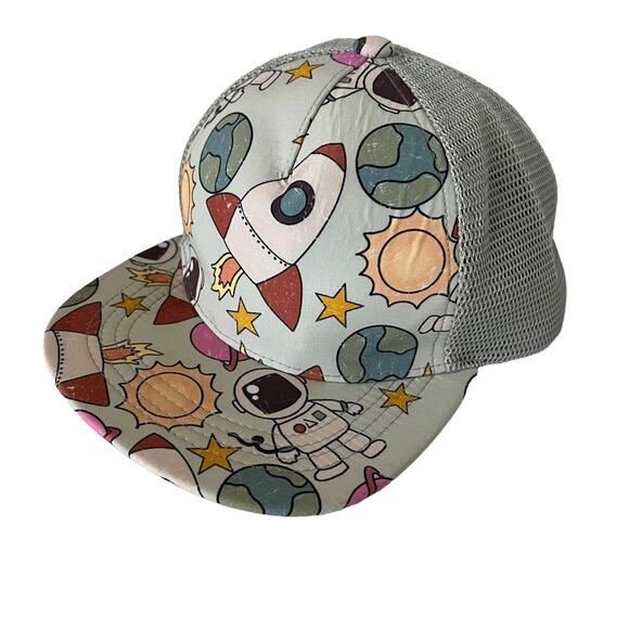 Bums & Roses Other - Bums & Roses Space SnapBack Hat